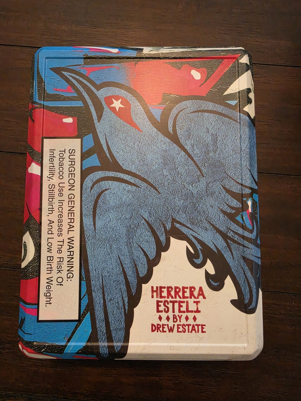 Drew Estate Herrera Esteli Domino Double 9 Metal Tin Set